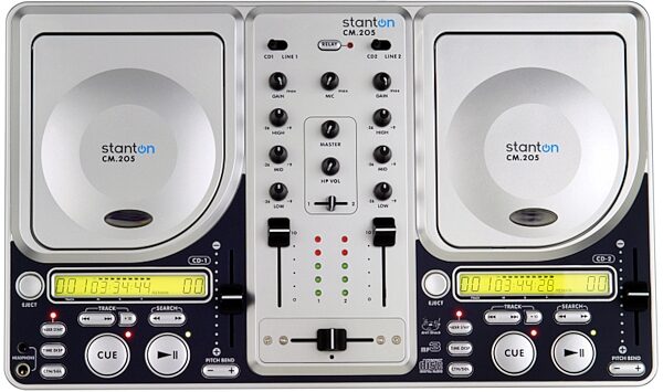 Stanton CM.205 Dual Top Load CD/MP3 Player and Mixer, Main