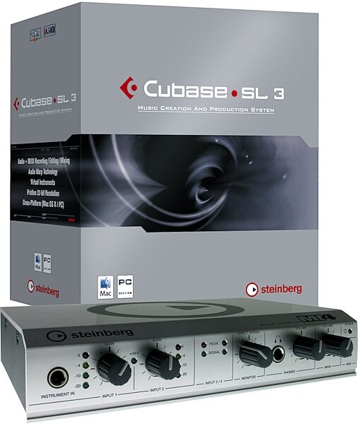 Steinberg System4 Bundle Cubase SL with MI4 (Macintosh and Windows), Main