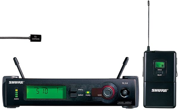 Shure SLX14/93 UHF Omnidirectional Lavalier Wireless System, Main