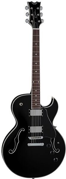 Dean Colt Semi-Hollowbody Electric Guitar, Classic Black