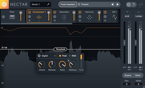 iZotope Tonal Balance Bundle Software with Melodyne 4 Essential, Nectar