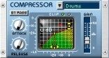 Arturia Storm Virtual Music Studio (Macintosh and Windows), Compressor