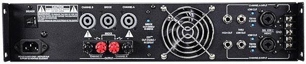 Crest Audio CPX2600 Stereo Power Amplifier (750 Watts), Rear View
