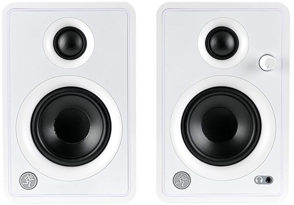 Mackie CR3-XBT Powered Bluetooth Studio Monitors, Limited Edition White, Pair, Main