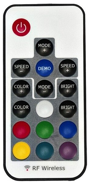 ADJ CSL-100 Color Stand LED Lighted Speaker Stand, New, Remote