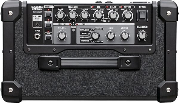 Roland CUBE-20GX Guitar Combo Amplifier, Top