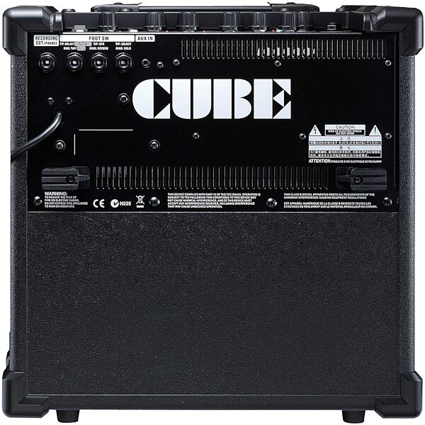 Roland Cube-40XL Guitar Combo Amplifier (40 Watts, 1x10"), Back