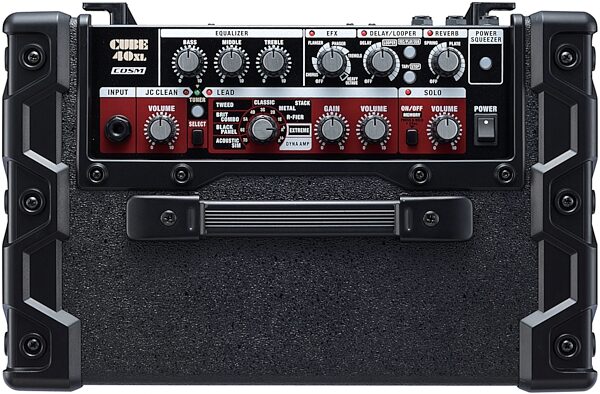 Roland Cube-40XL Guitar Combo Amplifier (40 Watts, 1x10"), Angle