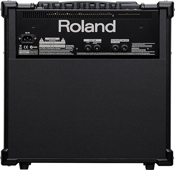 Roland CUBE-80GX Guitar Combo Amplifier, Rear