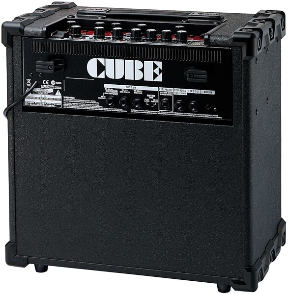 Roland Cube-80XL Guitar Combo Amplifier (80 Watts, 1x12"), Angle - Back