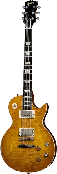 Gibson Custom Kirk Hammett "Greeny" 1959 Les Paul Standard Electric Guitar (with Case), Action Position Back