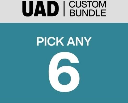 Universal Audio UAD Custom 6 Software Bundle, Digital Download, Main
