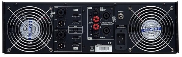 Cerwin-Vega CV5000 Power Amplifier (5,000 Watts), Rear