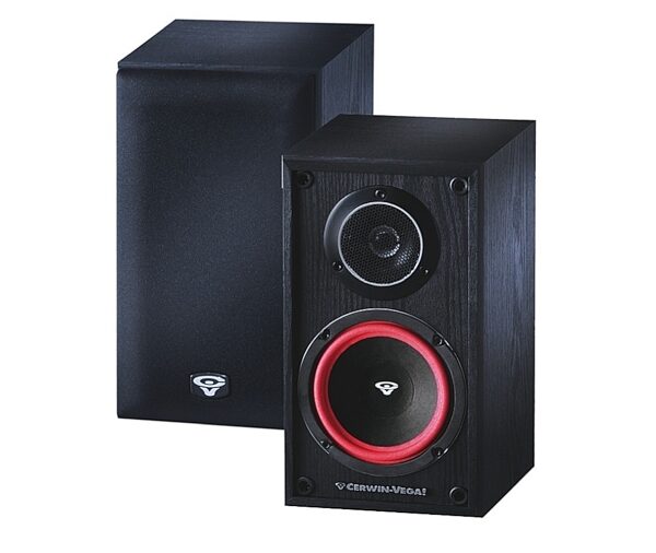 Cerwin-Vega VE-5M 2-Way Home Audio Bookshelf Speaker (125 Watts, 1x5.25"), Main