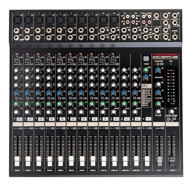 Cerwin-Vega CVM1624FXUSB USB Mixer with Effects (16-Channel), Main