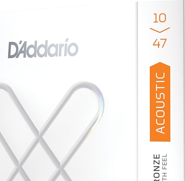D'Addario XS 80/20 Bronze Acoustic Guitar String Set, 10-47, Action Position Back