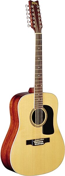 Washburn D10S12 12-String Dreadnought Acoustic Guitar (with Case), Main