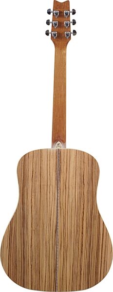 Washburn D10S Rarewood Acoustic Guitar (with Gig Bag), Zebrawood