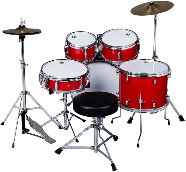 ddrum D1 Junior Drum Set with Cymbals, 5-Piece, ve