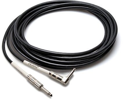 Hosa GTR-200R Instrument Cable with Right Angle Plug, 5 foot, GTR205R, Main