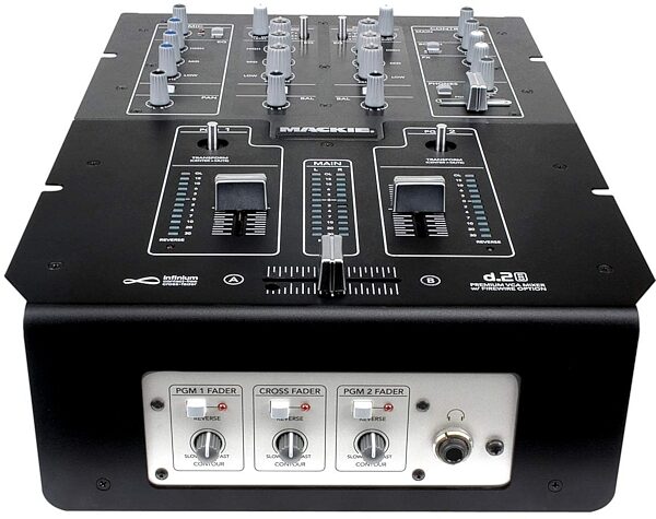 Mackie D2 Pro 2-Channel DJ Mixer with Firewire Interface, Front