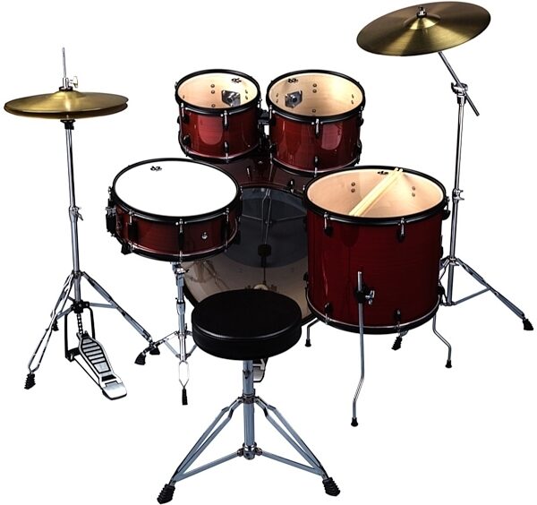 ddrum D2P Complete Drum Set, 5-Piece, View