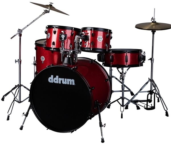 ddrum D2P Complete Drum Set, 5-Piece, Main