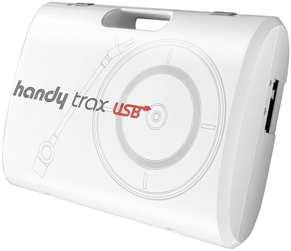 Vestax Handy Trax USB Belt-Drive Turntable, White - Cover