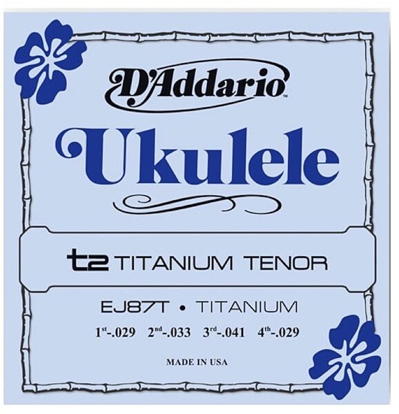 D'Addario Titanium Ukulele Strings, EJ87T