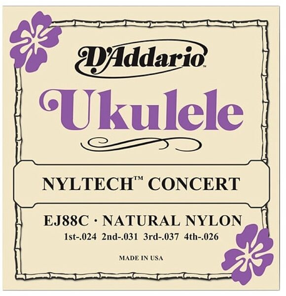 D'Addario Nyltech Ukulele Strings, EJ88C