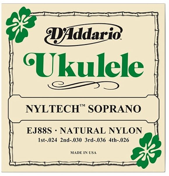 D'Addario Nyltech Ukulele Strings, EJ88S