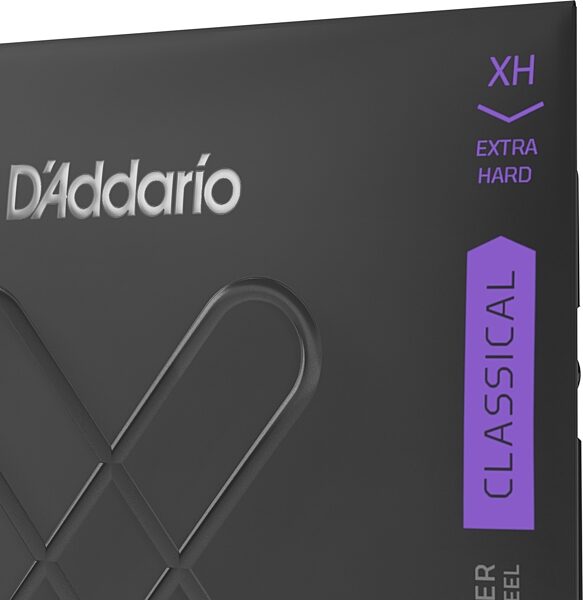 D'Addario XTC XT Classical Guitar Strings, Extra Hard Tension, Action Position Back
