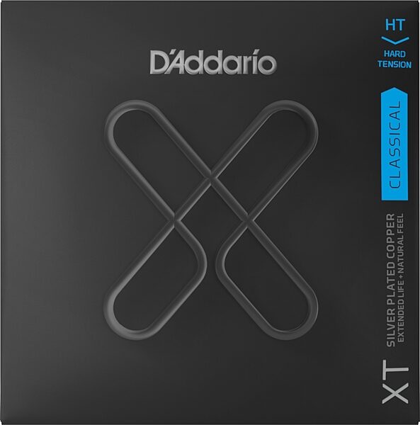 D'Addario XTC XT Classical Guitar Strings, Hard Tension, Action Position Back