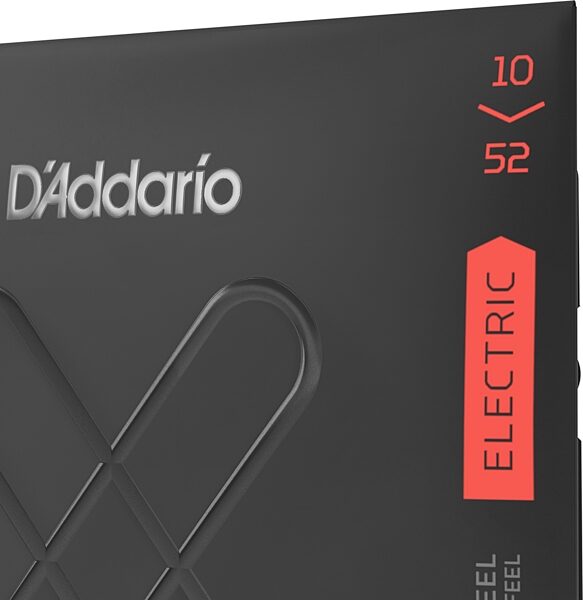 D'Addario XTE XT Electric Guitar Strings, 10-52, Action Position Back