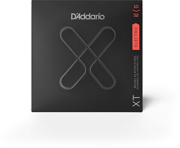 D'Addario XTE XT Electric Guitar Strings, 10-52, Action Position Back