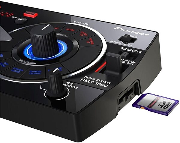 Pioneer DJ RMX-1000 Remix Station Performance DJ Controller, Black, SD Slot