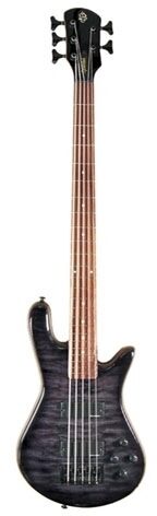 Spector Legend Classic 5 Electric Bass, 5-String, Transparent Slate Gray