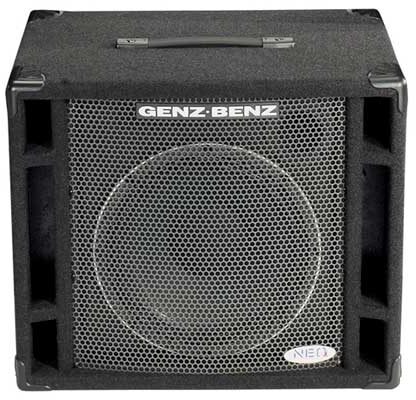 Genz Benz NEOX112T Bass Cabinet (300 Watts, 1x12"), Main