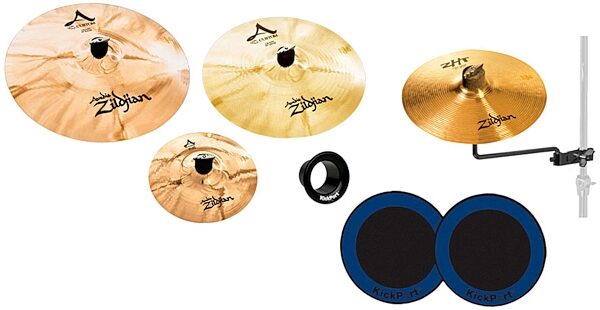 Zildjian A Custom Splash Crash Premium Cymbal Package, Main