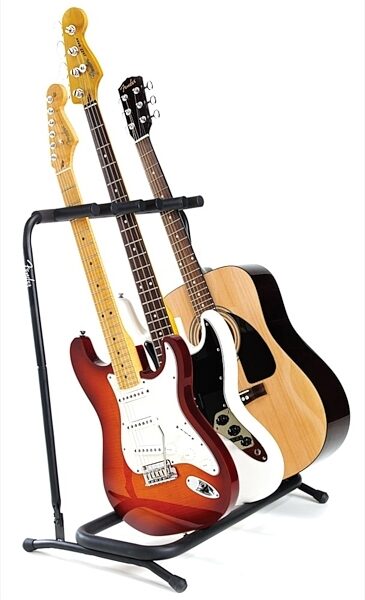 Fender Guitar Multi-Stand, 3 Guitar Holder, 3 Guitar Holder