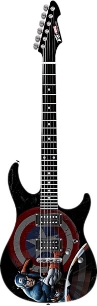 Peavey Predator Plus Stoptail EXP Electric Guitar, Captain America