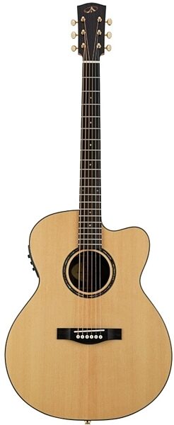 Bedell BSMCE-28-G Encore Orchestra Acoustic-Electric Guitar with Gig Bag, Main