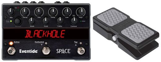 Eventide Space Reverb Pedal, Expression Pedal Pack