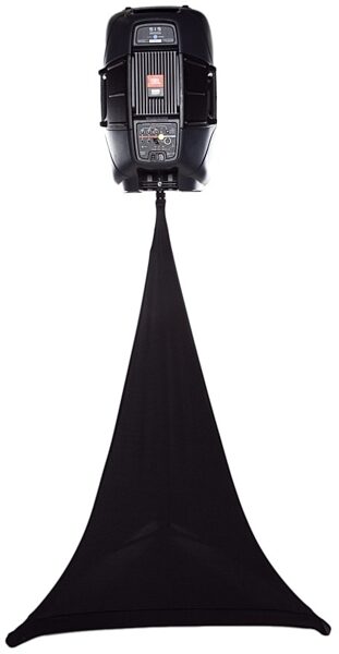 Scrim King SSSPK03 Triple-Sided Speaker Stand Scrim, Black 2