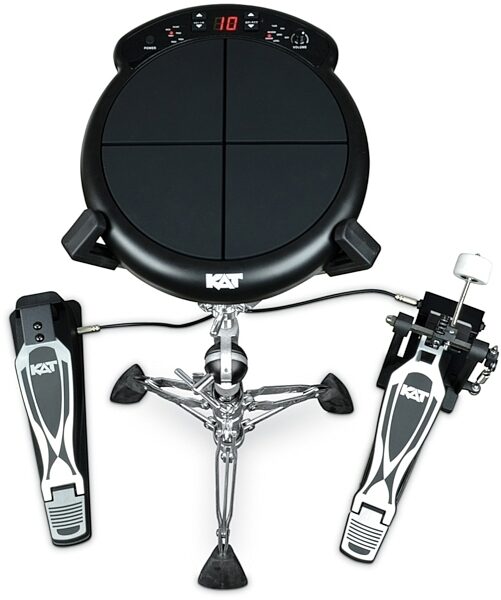 KAT KTMP1 Multi-Pad Drum Percussion Sound Module, In Use with Optional Accessories