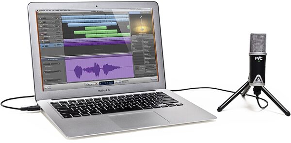 Apogee MiC USB Microphone for iOS and Mac, In Use