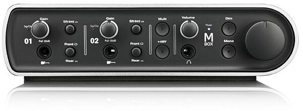 Avid Mbox USB Audio Interface (with Pro Tools Express), Front