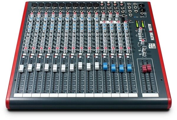 Allen and Heath ZED-18 USB Mixer, 18-Channel, New, Front