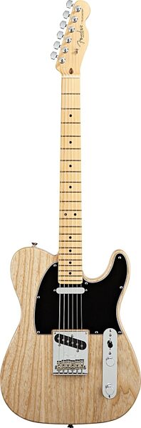 Fender American Standard Telecaster Electric Guitar, Maple Fingerboard with Case, Natural