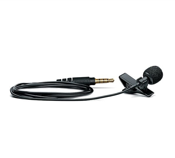 Shure MOTIV MVL Clip-On Lavalier Condenser Microphone, New, Microphone
